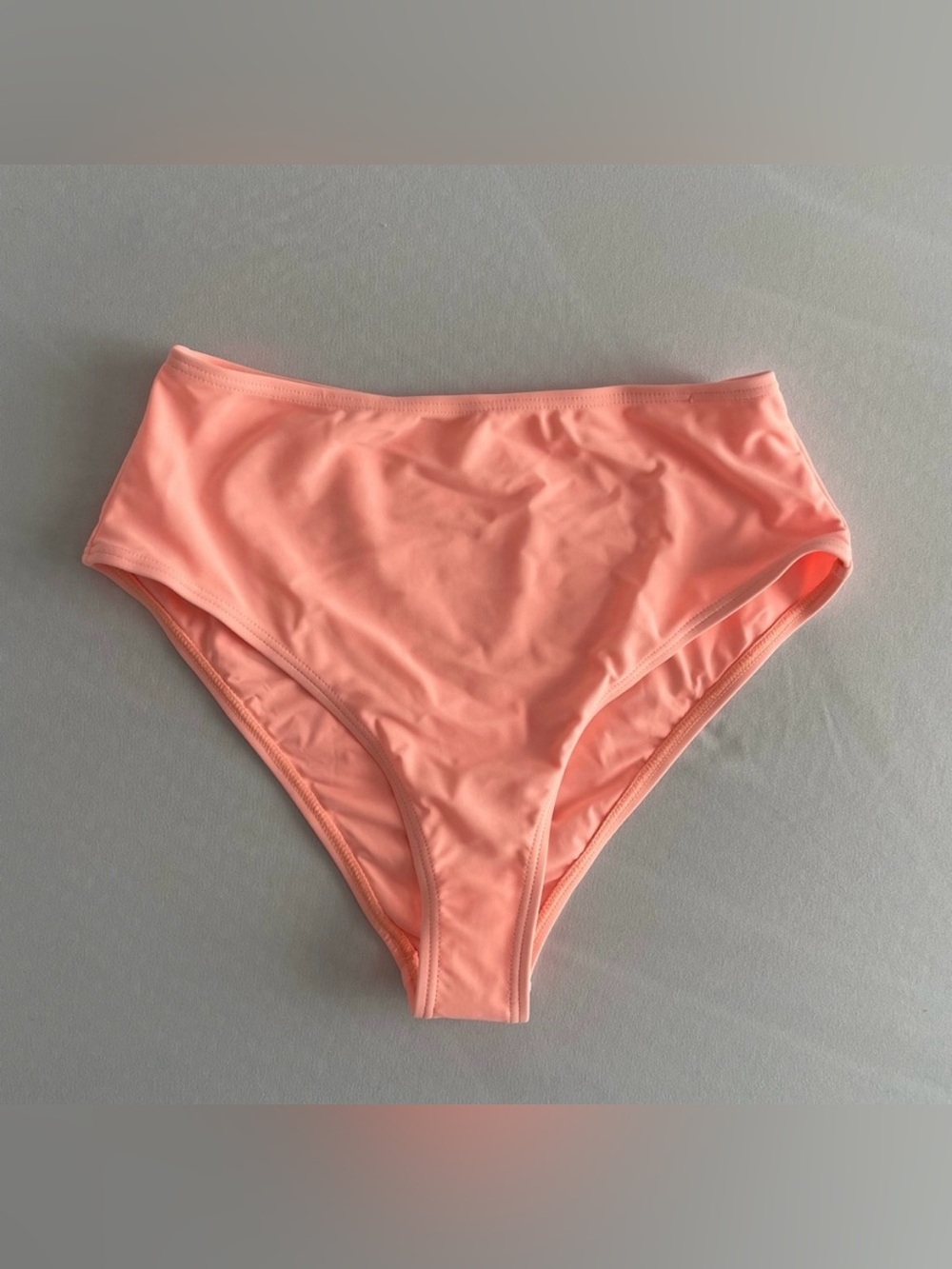 Forever 21 Peach Coral High Waisted Bikini Bottom Size S